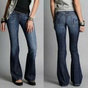 Y2K Citizens of Humanity Ingrid Stretch Low Rise Flair size 30